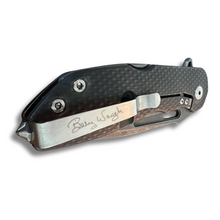 Load image into Gallery viewer, RYP Design/ Bill Harsey Billy Waugh #001 Shell Smoke Edition Knife