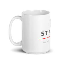 Load image into Gallery viewer, Stacked Straack Logo and Tagline Mug